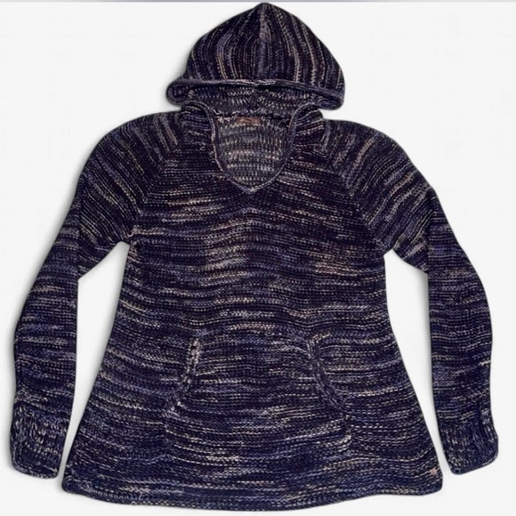 Eddie Bauer Blue Mélange Kangaroo Pocket Hoodie XL - Picture 4 of 8